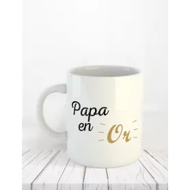 Papa en Or - Teejii c'est l'impression de vos mugs à Verviers