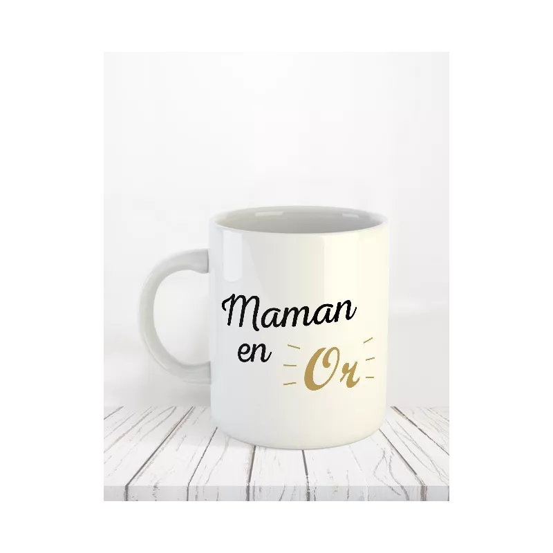 Maman en Or - Teejii c'est l'impression de vos mugs à Verviers