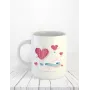 Mug St Valentin montgolfiere  Teejii réalise l'impression de mugs perso