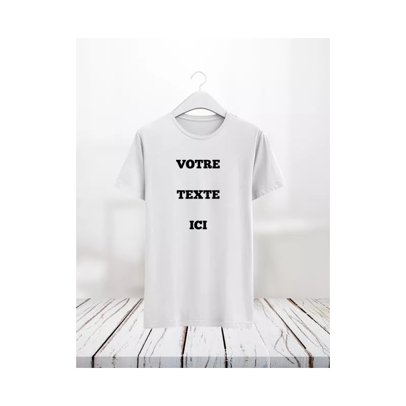 Votre texte ici  - Teejii votre T-shirt personnalisé à Verviers
