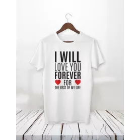 I will love you Forever - Teejii - personnalisation de textiles à Verviers